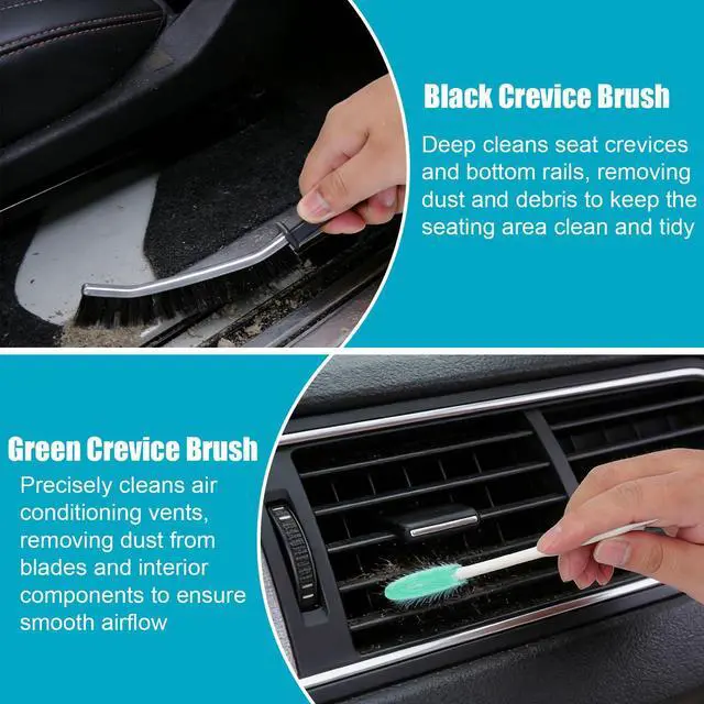 Alt view image 10 of 14 - Car Detailing Kit Interior,Car Cleaning Interior Cleaner Brush Kit Tool,Car Care Detail & Clean Supplies Accessories Kits,Suitable for Auto,SUV,Truck,Sedan,Dashboard,Panel,10 Pcs Tools Sets