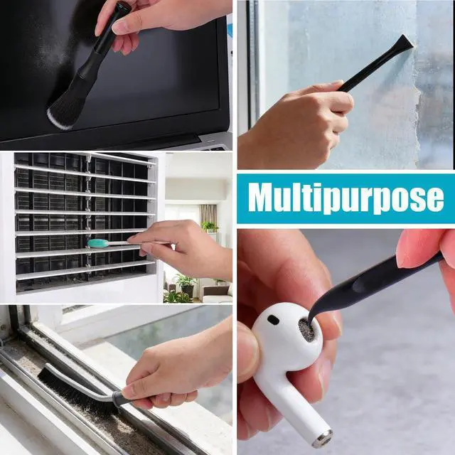 Alt view image 13 of 14 - Car Detailing Kit Interior,Car Cleaning Interior Cleaner Brush Kit Tool,Car Care Detail & Clean Supplies Accessories Kits,Suitable for Auto,SUV,Truck,Sedan,Dashboard,Panel,10 Pcs Tools Sets