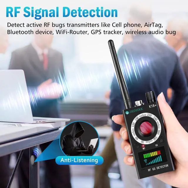 Alt view image 9 of 12 - Hidden Camera Detectors,Anti Spy Detector,Bug Detector,GPS Detector,RF Detector Scanner Device for GPS Tracker Listening Device Camera Finder