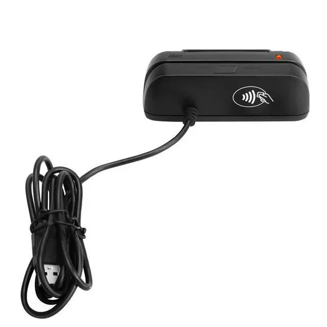 Alt view image 8 of 10 - 3 in 1 Combo Credit Card Reader SZTW150 Magnetic Card Reader + EMV Chip/RFID NFC Reader Writer For Read and Write CPU Chip Card