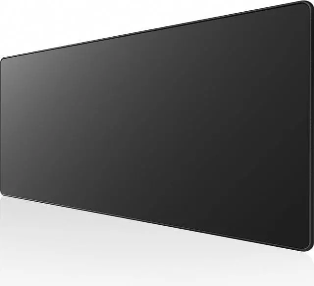 Alt view image 8 of 14 - Large Gaming Mouse Pad with Superior Micro-Weave Cloth Extended Desk Mousepad with Stitched Edges Non-Slip Base Water Resist Keyboard Pad for Gamer Office & Home 31.5 x 11.8 in Black
