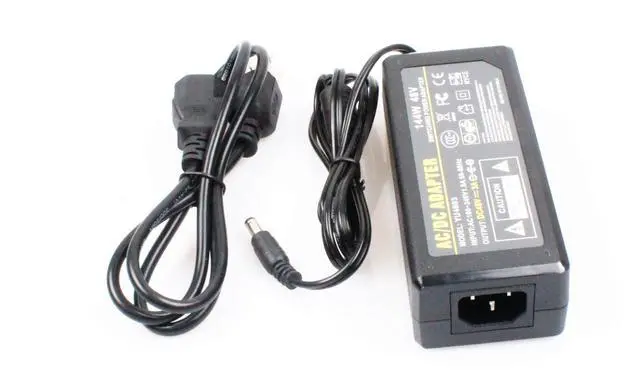 Alt view image 10 of 10 - NOYITO 48V 3A 144W Adapter AC 120V 100-240V 50 60 Hz to DC 48V Power Supply Charger Transformer 5.5 x 2.5 2.1mm Interface Suitable for LED Strip Light CCTV Camera POE Switch
