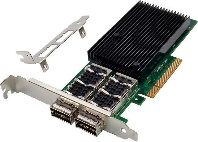 Alt view image 8 of 14 - Dual-QSFP+ 40G Network Card Mellanox ConnectX-3 PCI-e 3.0 X8 PCI Express 40 Gigabit Ethernet Server NIC (ST7288-40GB)