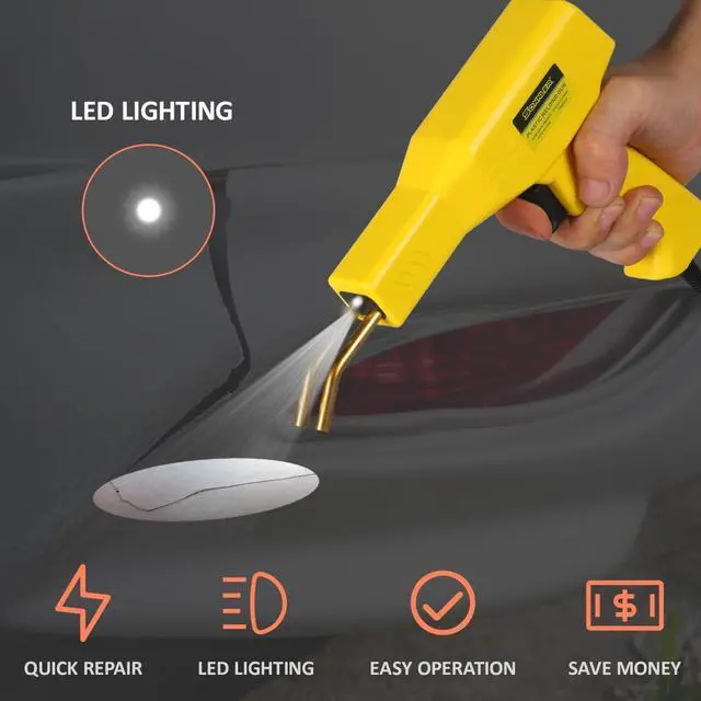 Alt view image 2 of 6 - Plastic Welder,2 in 1 Plastic Welding Kit,Hot Stapler Car Bumper Repair Kit