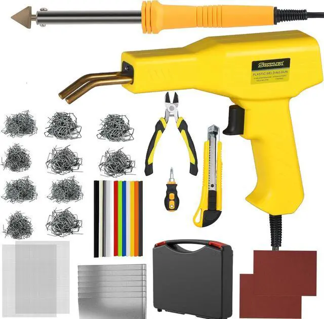 Main image of Plastic Welder,2 in 1 Plastic Welding Kit,Hot Stapler Car Bumper Repair Kit