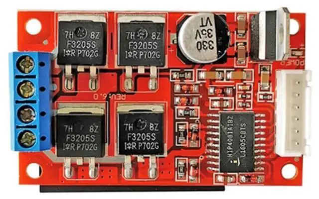 Alt view image 2 of 2 - Brushed PWM Motor Driver Module H-Bridge High Power DC Motor Driver Board 450W DC 12V/24V/36V Reversing Brake