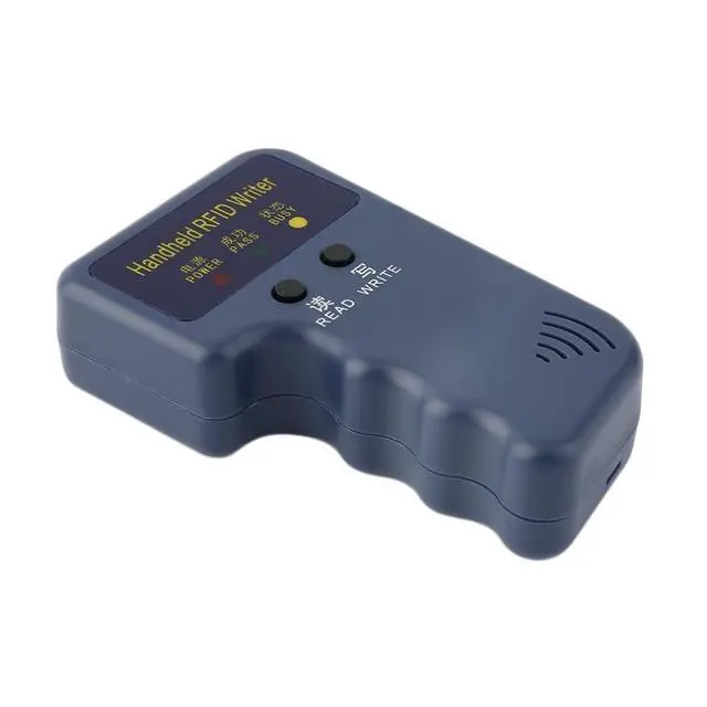 Alt view image 4 of 4 - Handheld 125KHz RFID ID Card Copier Writer Duplicator Programmer Reader Match Writable EM4305 ID Keyfobs Tags Card Key Cards