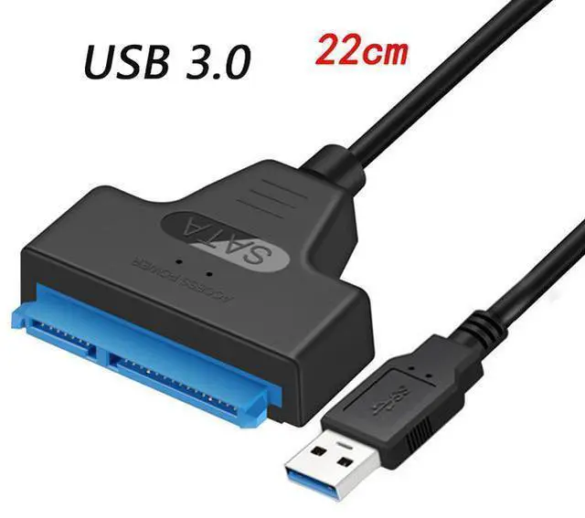 Main image of USB SATA 3 Cable Sata To USB 3.0 Adapter UP To 6 Gbps Support 2.5Inch External SSD HDD Hard Drive 22 Pin Sata III A25