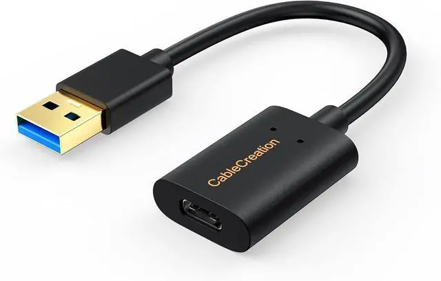 Main image of USB 3.1 USB C Female to USB Male Adapter 5Gbps USB to USB C Adapter USB A to USB C Adapter Female USB C Adapter for Laptops StreamCam etc