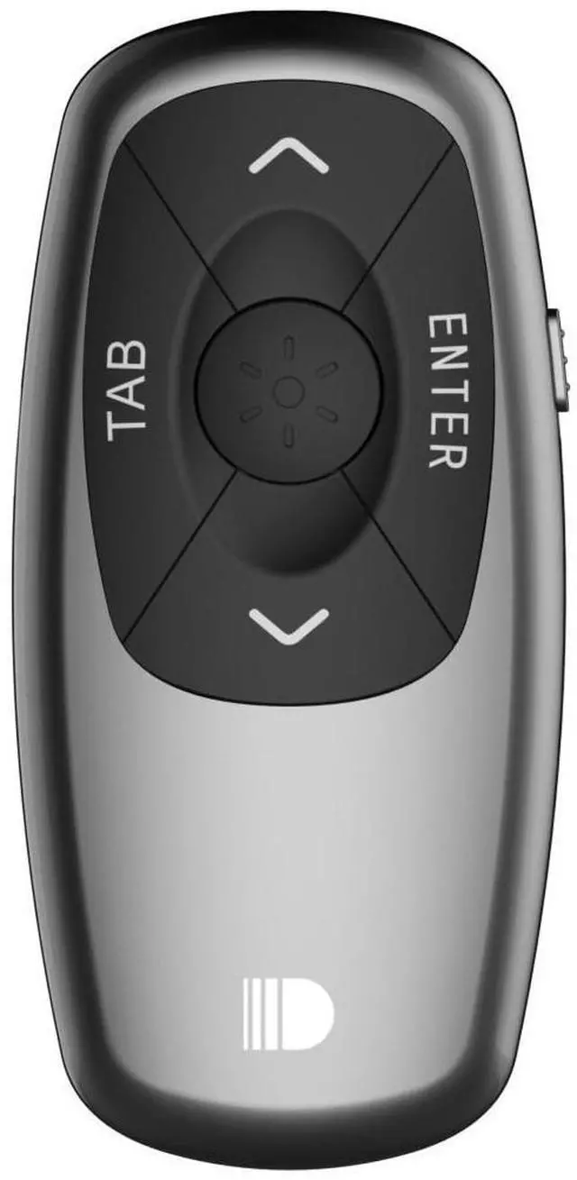 Alt view image 8 of 14 - Portable Mini Black Wireless Presenter Doosl Wireless Laser Presenter Rechargeable Powerpoint Presentation Remote Control Pen