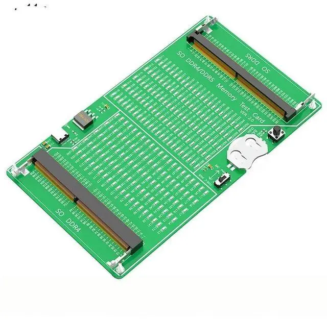 Alt view image 2 of 2 - FOR Laptop SO DDR4 DDR5 Memory RAM Test Card Diagnosis Adapter PCB Circuit Tester Tool with LED for Laptop Computer DDR4 DDR5 Memory
