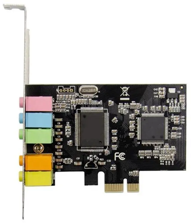 Alt view image 13 of 14 - 5.1CH Stereo Surround Sound Card PCIe Built-in 5.1 Channel 3D Sound Effect Sound Card for PC