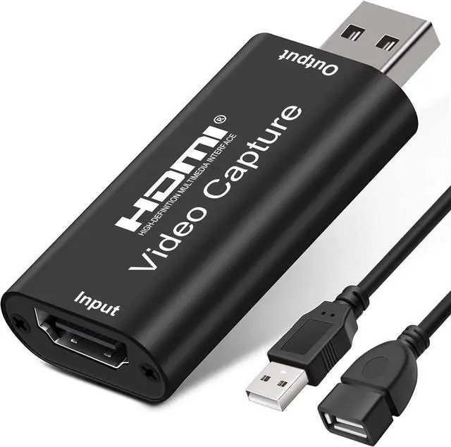 Alt view image 7 of 12 - 4K HDMI to USB 2.0 Video Capture Card 1080P Cam Link Card Game Capture Card Adapter Screen Record Capture Device for Streaming, Gaming, Video Conference, Teaching, Live Broadcasting