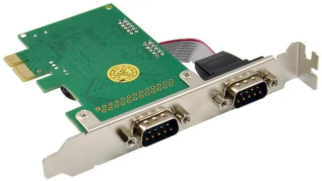 Alt view image 10 of 10 - DriverGenius 2-Port PCI Express PCIe RS232 Serial Host Controller Adapter Card - PCIe to Serial DB9 Compatiable with Windows & Linux