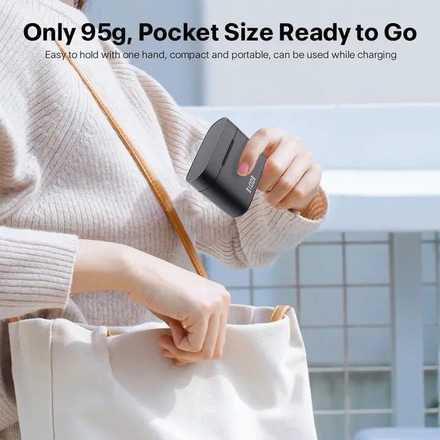 Alt view image 12 of 14 - Wireless Lavalier Microphone System - M31 Lapel Microphone with Charging Case, Support Android and iOS Devices, 20H Working Time, 200Ft Transmission