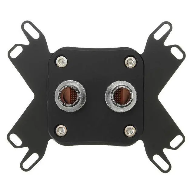Alt view image 9 of 10 - Copper CPU Cooler Water Cooling Water Block for Intel LGA 1155 2011 AMD AM4 Computer Components Fans Cooling