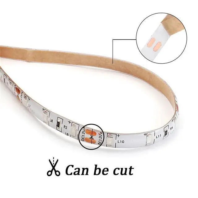 Alt view image 10 of 10 - 5M UV Light Strip Flexible LED Strip Light UV Purple Light Strip LED 3528smd Waterproof IP65/Not-waterproof DC12V With DC head