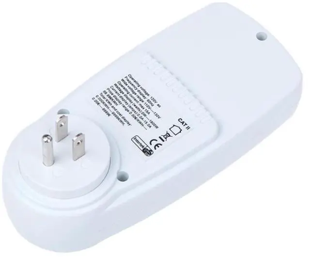 Alt view image 8 of 8 - 1pcs US Plug Digital Voltage Wattmeter Power Analyzer Electronic Power Meter Energy Meter Automatic Kwh Power Switch