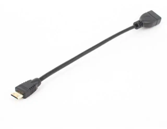Alt view image 11 of 14 - Mini HDMI Male to HDMI Female Converter Adapter Cable Cord 1080P Mini HDMI to HDMI adaptor for Notebook computer