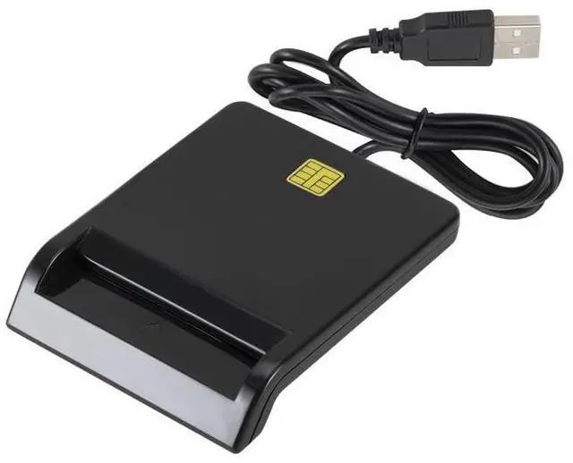 Alt view image 6 of 10 - Portable Smart Card Reader for Bank Card Tax Card ID CAC DNIE ATM IC SIM Card Reader for Android Phones and Tablet