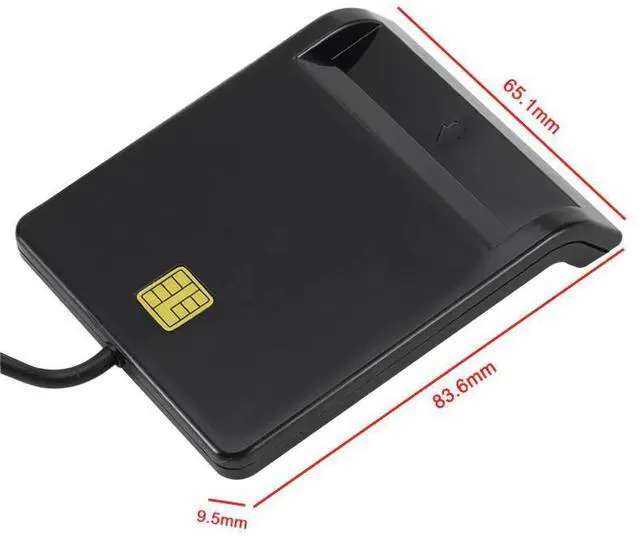 Alt view image 7 of 10 - Portable Smart Card Reader for Bank Card Tax Card ID CAC DNIE ATM IC SIM Card Reader for Android Phones and Tablet