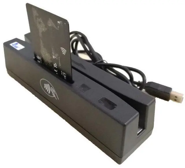 Alt view image 7 of 10 - YL160 4-in-1 Magnetic Stripe Credit Card EMV IC Chip RFID PSAM Card Reader Writer Duplicator