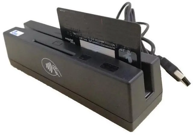 Alt view image 6 of 10 - YL160 4-in-1 Magnetic Stripe Credit Card EMV IC Chip RFID PSAM Card Reader Writer Duplicator