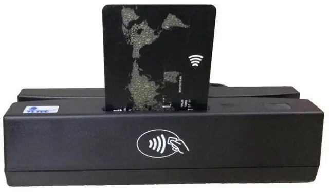 Alt view image 8 of 10 - YL160 4-in-1 Magnetic Stripe Credit Card EMV IC Chip RFID PSAM Card Reader Writer Duplicator
