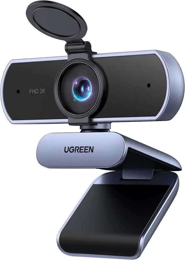 Alt view image 8 of 14 - 2K Webcam, Webcam for PC Ultra HD 1080P Computer Camera with Microphone, PC Camera with Privacy Cover, USB Web Camera for Streaming, Conferencing, Video Calling, Zoom, Skype, Teams, Facetime