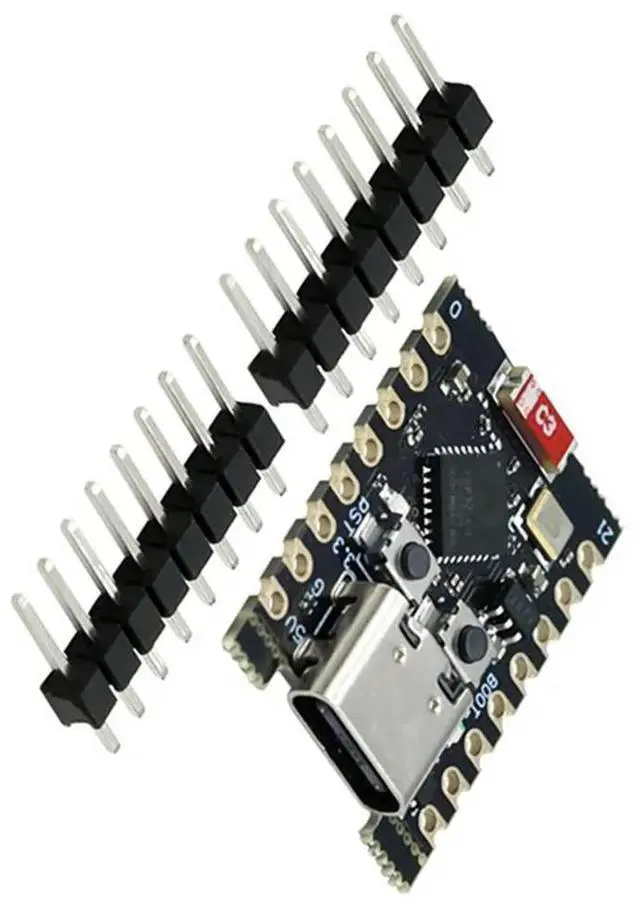Alt view image 5 of 8 - 2Pcs ESP32-C3 Development Board ESP32 Mini Wifi Bluetooth Development Board High-Performance ESP32 Development Kit