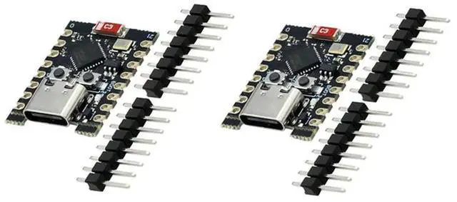 Alt view image 8 of 8 - 2Pcs ESP32-C3 Development Board ESP32 Mini Wifi Bluetooth Development Board High-Performance ESP32 Development Kit