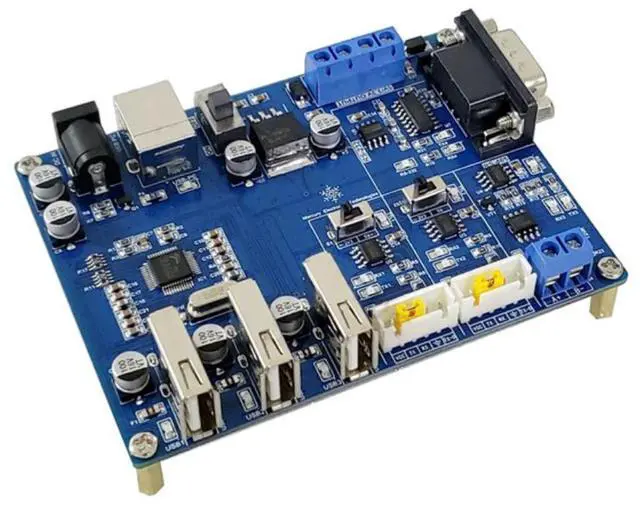 Alt view image 2 of 2 - SuperHub USB to TTL, USB to RS232, USB to RS485 Serial Port Adapter Expanding USBHUB Multi-Port