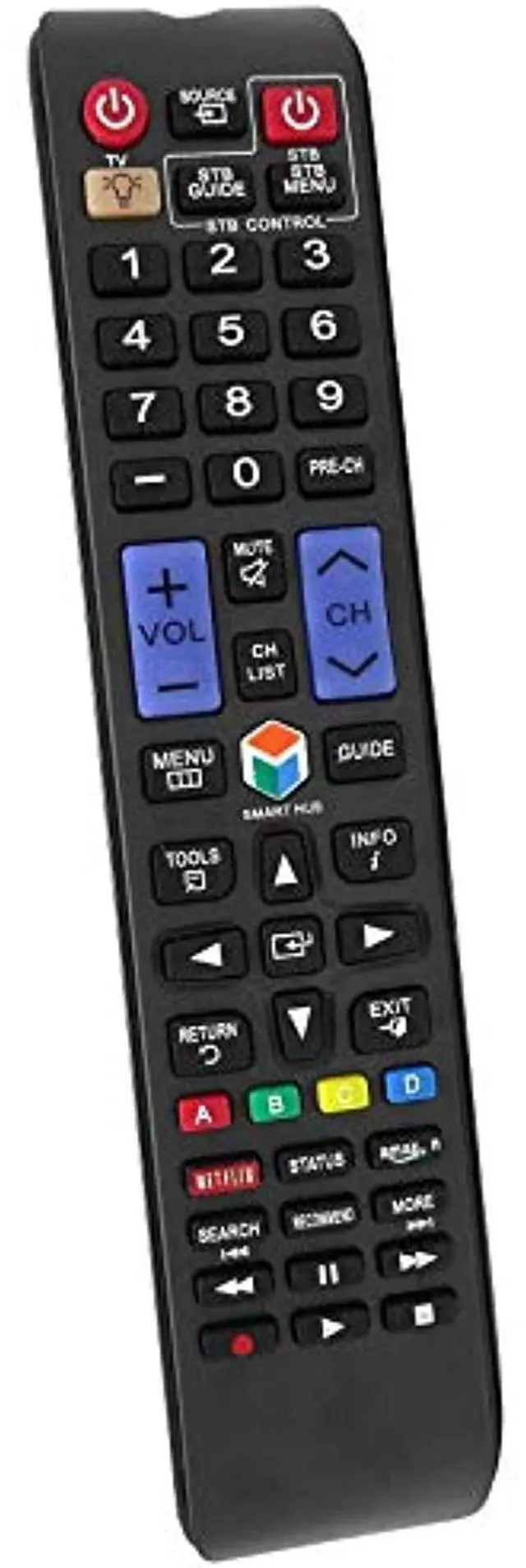 Alt view image 6 of 8 - Universal Remote For Samsung Aa59-00784C Aa5900784c Tv Remote Control