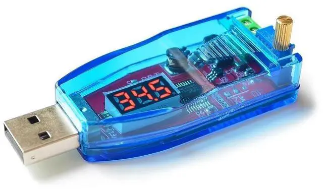Alt view image 2 of 2 - DC-DC 5V to 3.3V 9V 12V 24V USB Step UP Down Power Supply Module Adjustable Boost Buck Converter Out DC 1.0V-24V With Case