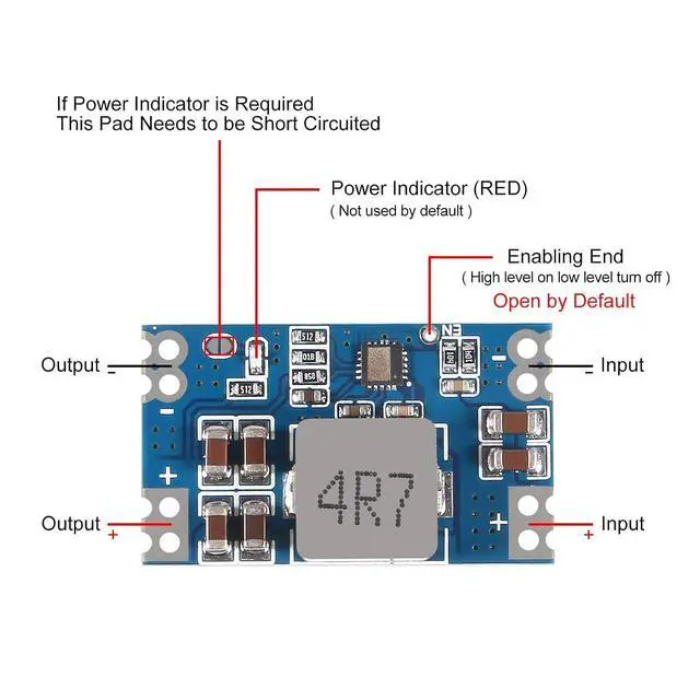 Alt view image 10 of 14 - 10PCS High Efficiency Output 3.3V 5V 9V 12V 5A Mini560 Step Down DC-DC Converter Voltage Regulator Buck Stabilized Power Supply Module (Output 3.3V)