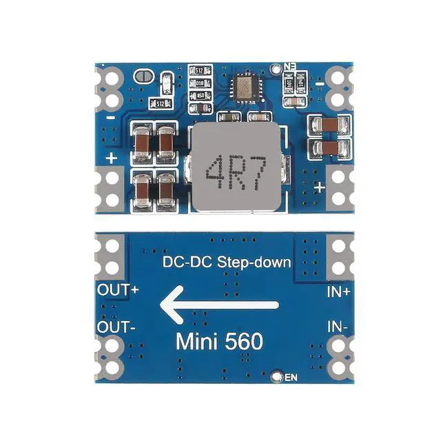 Alt view image 9 of 14 - 10PCS High Efficiency Output 3.3V 5V 9V 12V 5A Mini560 Step Down DC-DC Converter Voltage Regulator Buck Stabilized Power Supply Module (Output 3.3V)
