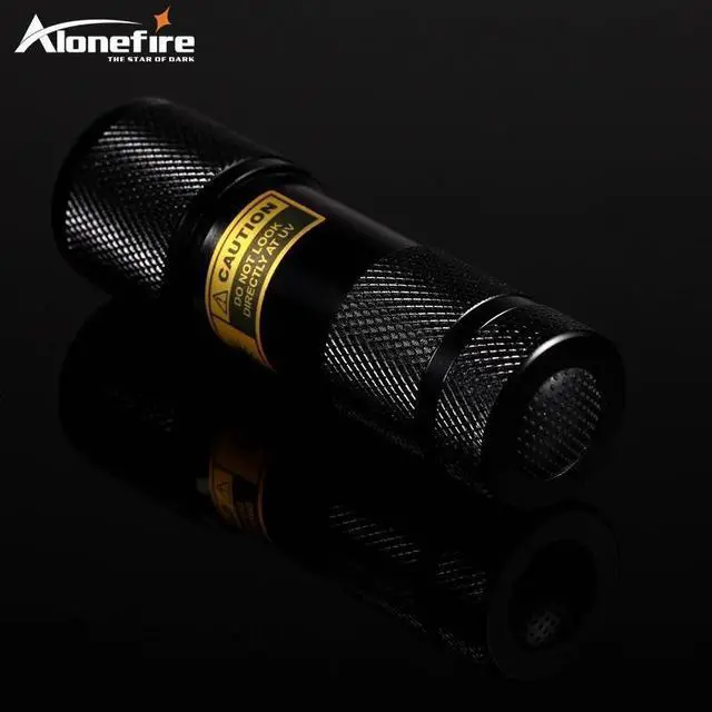 Alt view image 7 of 10 - 9 LED uv led 9led 365-370nm flashlight Blood check ultra violet for cat urine detector