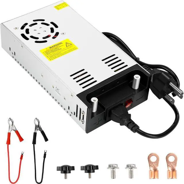 Alt view image 8 of 14 - New Version 110V AC to 12V DC Converter DC 12Volt 50A 600W Power Supply Transformer Adapter SMPS AC to DC Converter Switch Power Supply Max 50A 600W