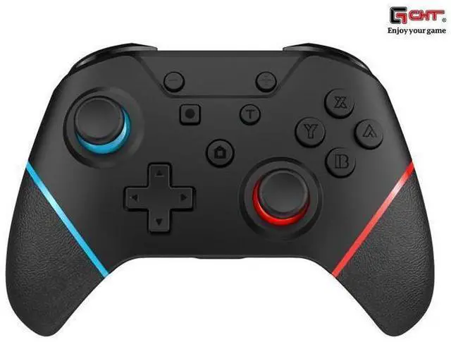 Alt view image 8 of 14 - Switch Pro Controller with 4 Additional Programming Buttons, Up to 20H Battery Life, Adjustable Turbo, 4 Level Vibration Feedback, 6-Axis Gyro, GCHT Wireless Controller for Switch/Switch Lite