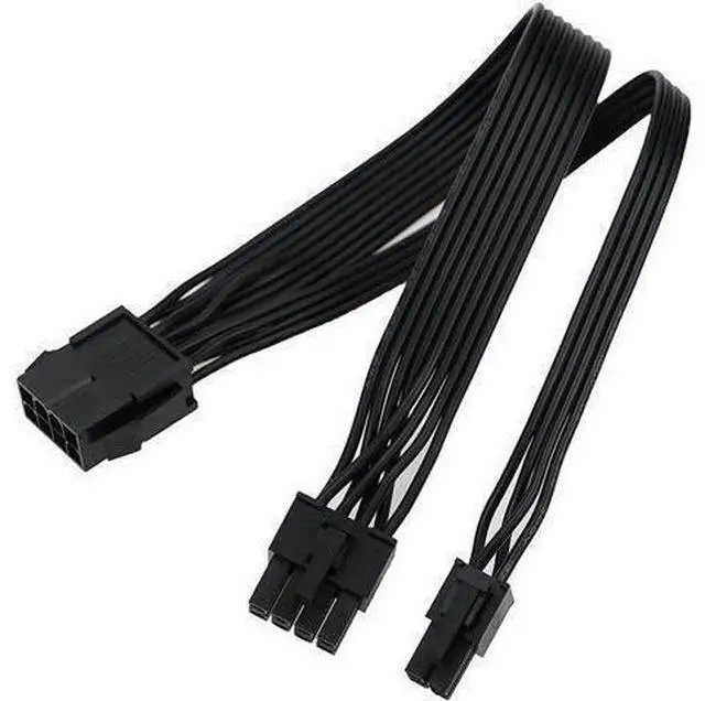Alt view image 2 of 2 - Motherboard ATX CPU 8pin Female To 8 Pin (6+2) Male Extension Cable for Power Supply