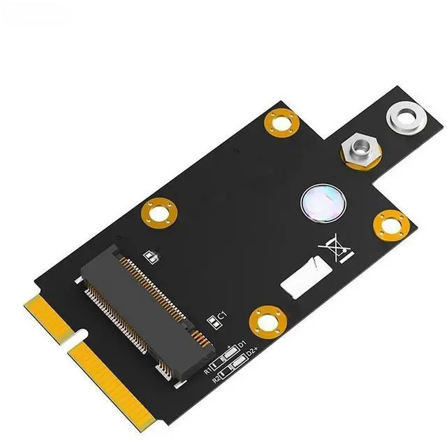 Alt view image 2 of 2 - FOR Dual NANO SIM Card Slot M.2 Key B to Mini PCI-E Adapter for 3G/4G/5G Module Support 3042 3052 Type Key B M2 Card Riser Converter
