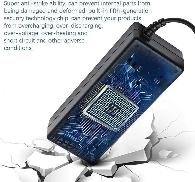 Alt view image 12 of 14 - 19V Power Supply for Asus Monitor 27 24 23 22 inch VX238H, VX238H-W, VX228, VX228H, VX248, VX248H, MX279H, VX239H, VX279H, VX229H, MX239H, LS246H, LS248H, VG278Q, VG279Q Gaming Monitor Power Cord
