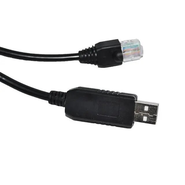 Alt view image 11 of 12 - INDUSTRIAL FTDI FT232RL CHIP USB TO RS485 RJ45 PLUG SERIAL COMMUNICATION CABLE FOR TOYO DRIVER TC100 CONTROLLER USB-RS485 KABLE (Black USB Case)
3M Length