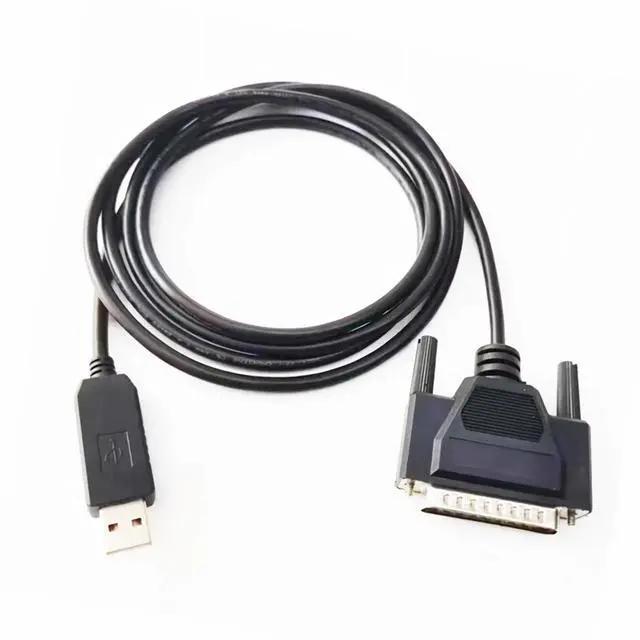 Alt view image 6 of 10 - USB to RS232 DB25 Adapter Serial Cable for Fanuc CNC PLC Communication, USB Programming Cable for DNCLink Configuration Copy Setting, FTDI Chip Inside