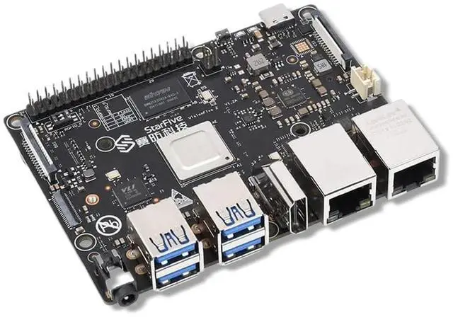 Alt view image 7 of 10 - VisionFive2 RISC-V Single Board Computer, StarFive JH7110 Processor with Integrated 3D GPU, 4GB Memory Kilomega, Without WiFi Module