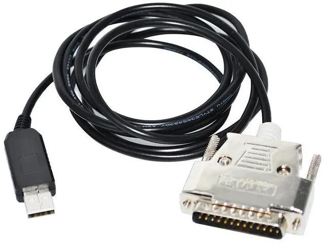 Alt view image 8 of 12 - FTDI FT232RL USB TO DB25 MALE ADAPTER RS232 SERIAL COMMUNICATION CABLE FOR STANFORD CURRENT PREAMPLIFIER SR560 SR570 SR844 SR620
3M Length