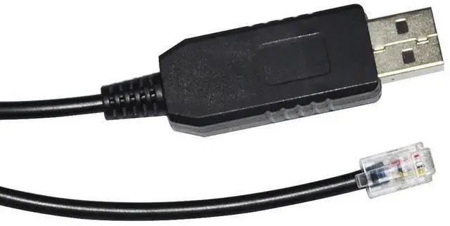 Alt view image 10 of 12 - FTDI USB TO RJ9 RJ11 4P4C ASIAIR DIRECT TO IOPTRON EQUATORIAL CABLE I/O HC HAND CONTROLLER FOR IEQ30 IEQ45 ZEQ25 CEM60 CEM25P
5M Length