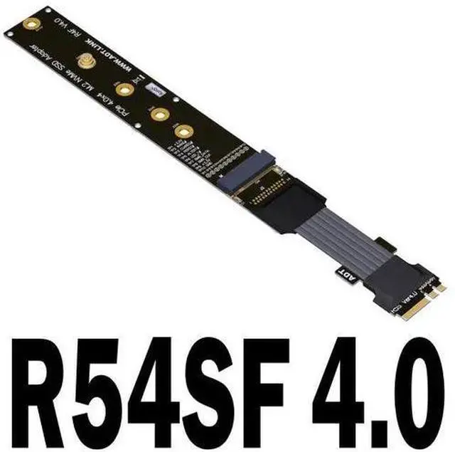 Alt view image 2 of 2 - M.2 WiFi A.E Key To M.2 M Key Interface Transfer Extension Adapter Cable M2 NVME SSD Pcie 4.0 Gen4 8G/b Expansion Converter Card(R54SF4.0)(10cm)