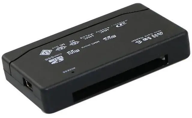 Alt view image 10 of 10 - In One Memory Card Reader USB External Cardreader SD SDHC Mini Micro M2 MMC XD CF Reader For MP3, Digital Camera