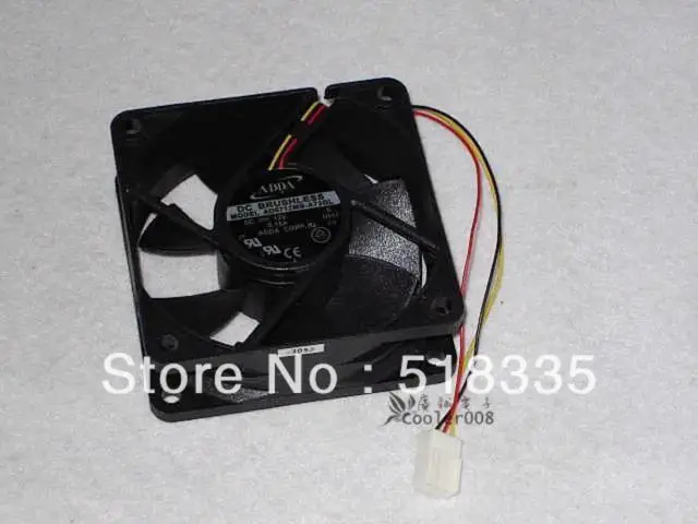 Alt view image 10 of 12 - FOR ADDA AD0712MB-A73GL 70*70*25mm 70mm 7025 7cm DC 12V 0.15A Server Fan computer case fan Cooling Fan